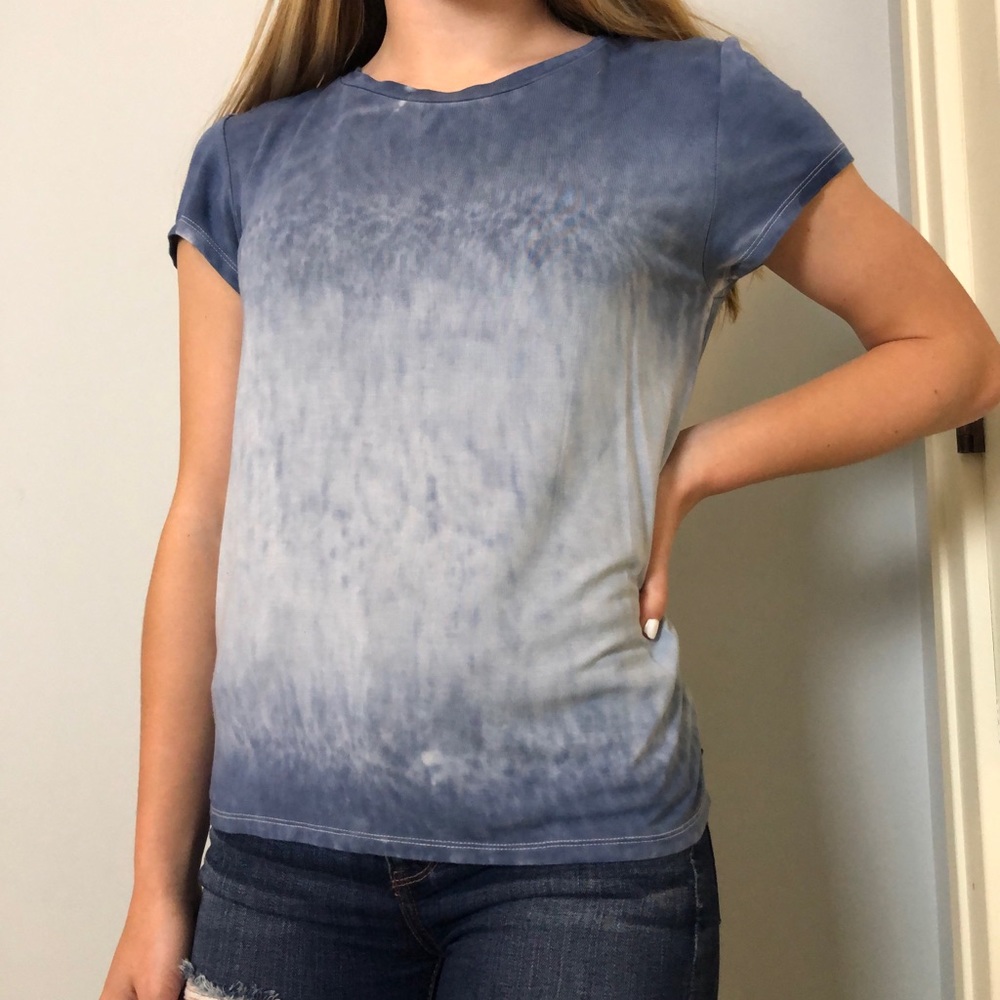 American Eagle Blue Short Sleeve size Med T-Shirt